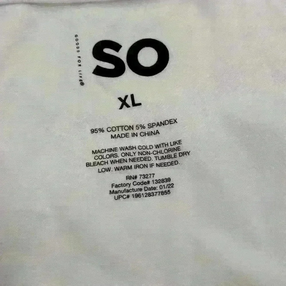 SO Women's JR White V-Neck Tank Bodysuit‎ JR:XL Snap Closure - Picture 4 of 5